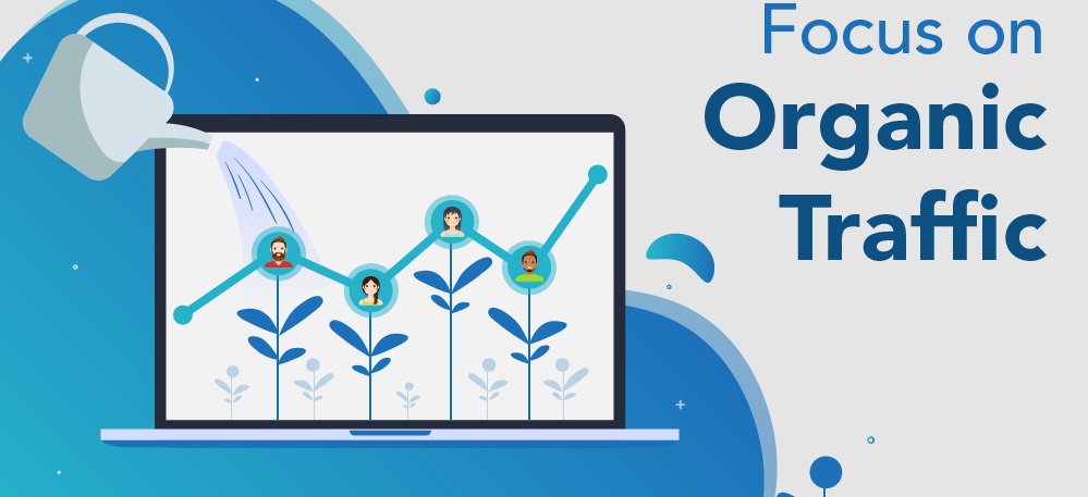 to increase website traffic organically